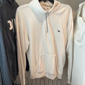 White Victoria secret sweatshirt